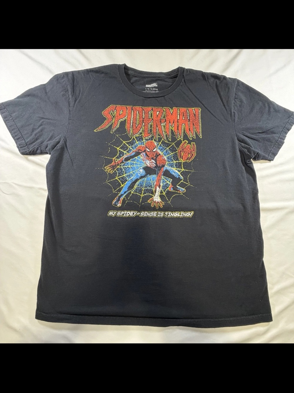 Spider-Man Graphic Tee - Black